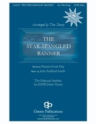 The Star-Spangled Banner SSAATTBB choral sheet music cover